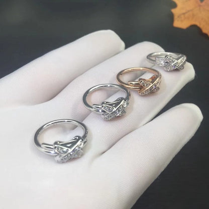 [Riva Jewelry ]JEUX DE SILVER DIAMOND RING