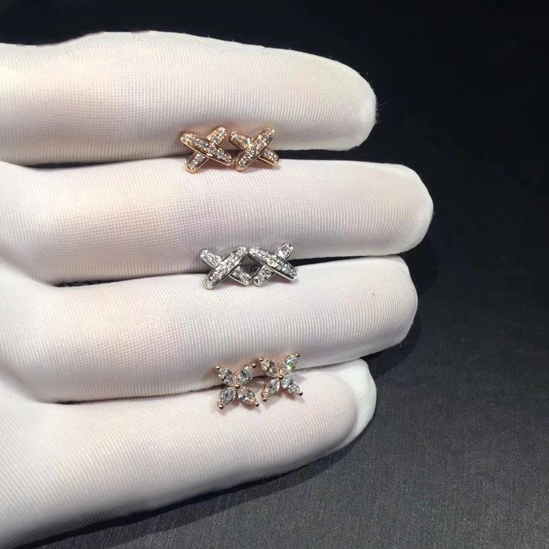 [Riva Jewelry]JEUX DE DIAMOND OHRRINGE