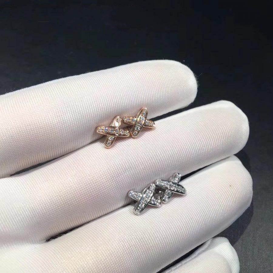 [Riva Jewelry]JEUX DE DIAMOND OHRRINGE