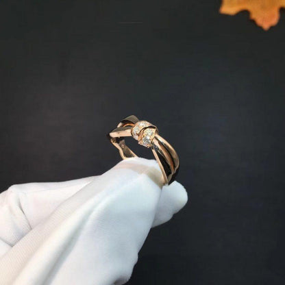 [Riva Jewelry ]LIENS RING PINK GOLD DIAMOND
