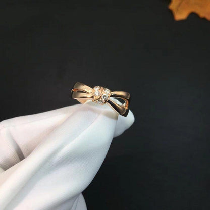 [Riva Jewelry ]LIENS RING PINK GOLD DIAMOND