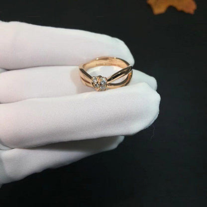 [Riva Jewelry]LIENS RING ROSE GOLD DIAMOND