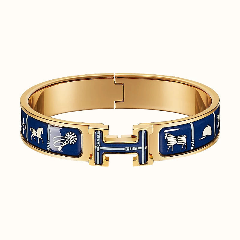[Riva Jewelry]H COUVERTURES ダークブルー ブレスレット