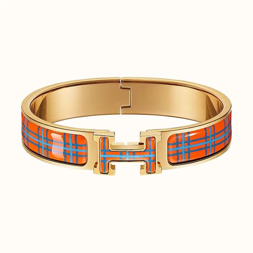 [Riva Jewelry ]H TARTAN BRACELET 12MM