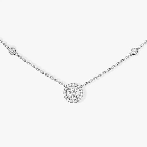 [Riva Jewelry]Diamond Necklace 0,20ct Brilliant Shape Joy