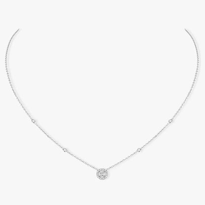 [Riva Jewelry]Diamond Necklace 0,20ct Brilliant Shape Joy