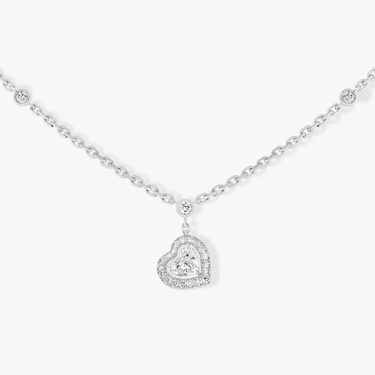 [Riva Jewelry]クラシックハートペンダントネックレス