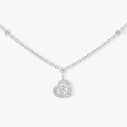 [Riva Jewelry]クラシックハートペンダントネックレス