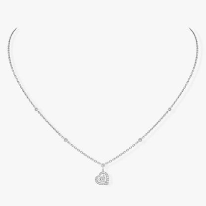 [Riva Jewelry]クラシックハートペンダントネックレス