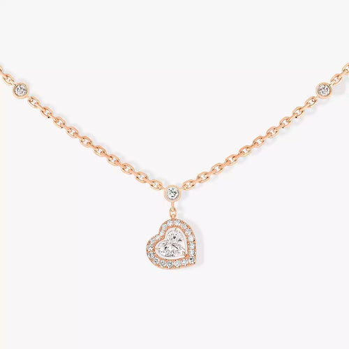 [Riva Jewelry]クラシックハートペンダントネックレス