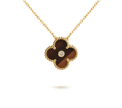 [Riva Jewelry]15MM KLEEBLUMEN-DIAMANTANHÄNGER-KOLLEKTION