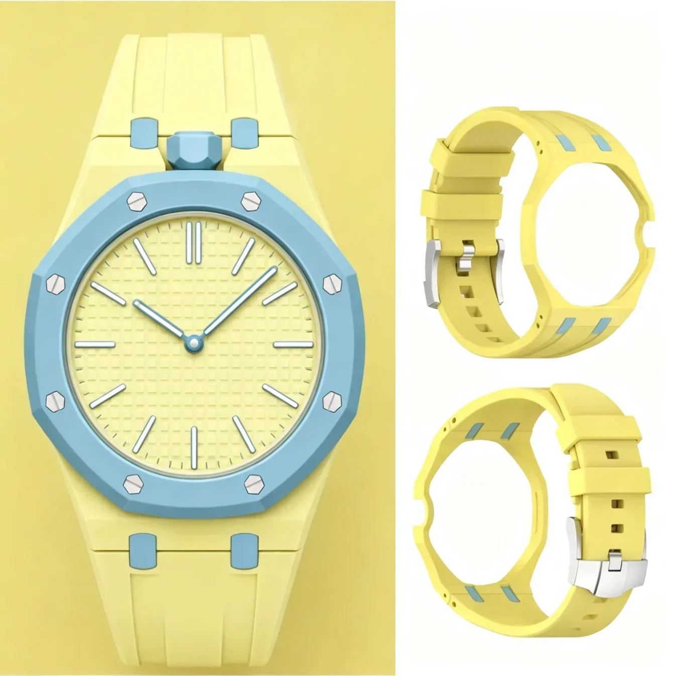 [Riva Jewelry]ROYAL OAK POP EXKLUSIVES KAUTSCHUKBAND