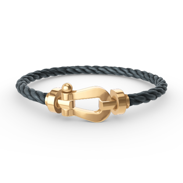 [Riva Jewelry]ARMBAND FORCE GROSSES HUFEISEN - GOLD