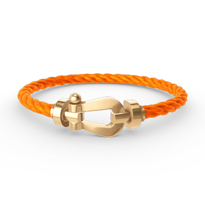 [Riva Jewelry]ARMBAND FORCE GROSSES HUFEISEN - GOLD