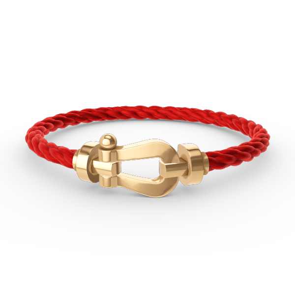 [Riva Jewelry]ARMBAND FORCE GROSSES HUFEISEN - GOLD