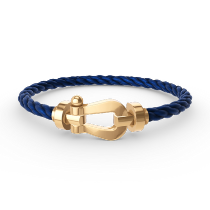 [Riva Jewelry]ARMBAND FORCE GROSSES HUFEISEN - GOLD
