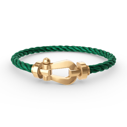 [Riva Jewelry]ARMBAND FORCE GROSSES HUFEISEN - GOLD