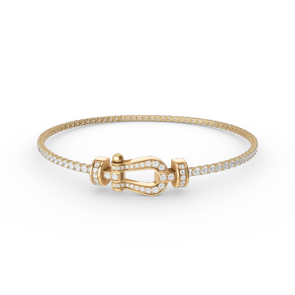 [Riva Jewelry ]FORCE  HORSESHOE  DIAMOND TENNIS BRACELET