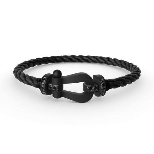 [Riva Jewelry]ARMBAND FORCE LARGE SERIES SCHWARZER SAMURAI