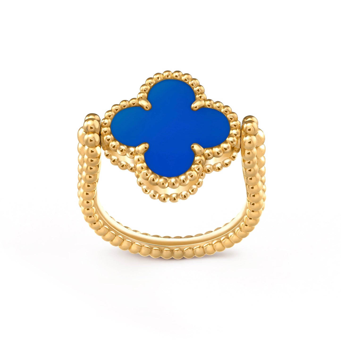 [Riva Schmuck]Glücksklee Gold Wendering