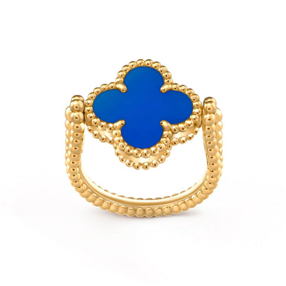[Riva Schmuck]Glücksklee Gold Wendering