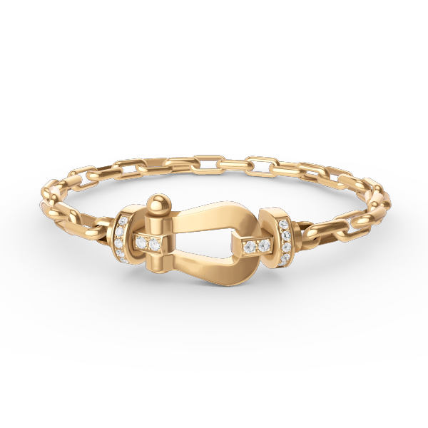 [Riva Schmuck]ARMBAND "FORCE LARGE HORSESHOE CLASP" AUS METALL