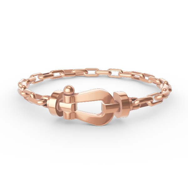 [Riva Schmuck]ARMBAND "FORCE LARGE HORSESHOE CLASP" AUS METALL