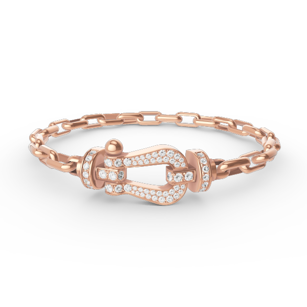 [Riva Schmuck]ARMBAND "FORCE LARGE HORSESHOE CLASP" AUS METALL