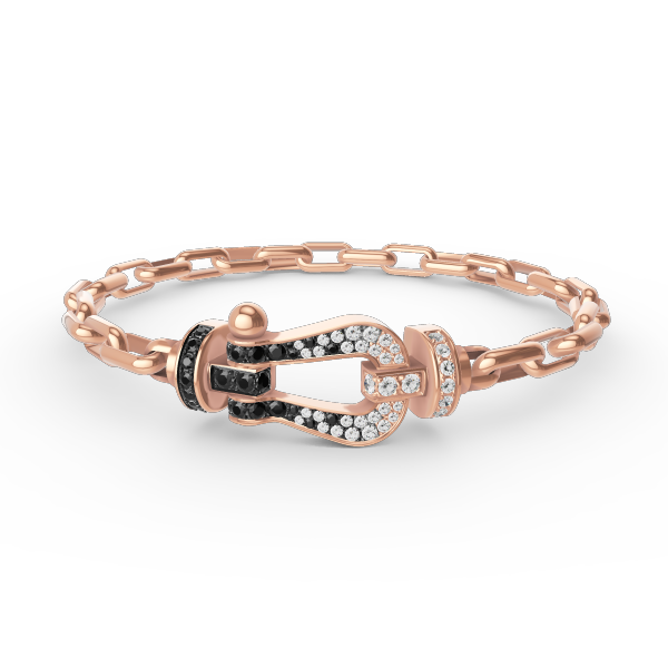 [Riva Schmuck]ARMBAND "FORCE LARGE HORSESHOE CLASP" AUS METALL