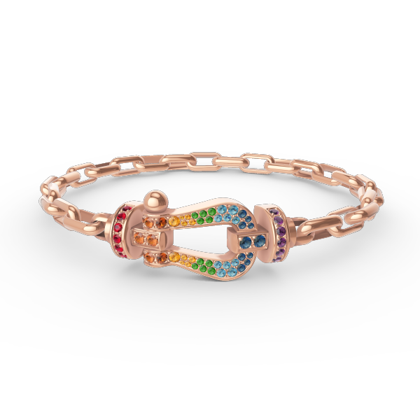 [Riva Schmuck]ARMBAND "FORCE LARGE HORSESHOE CLASP" AUS METALL