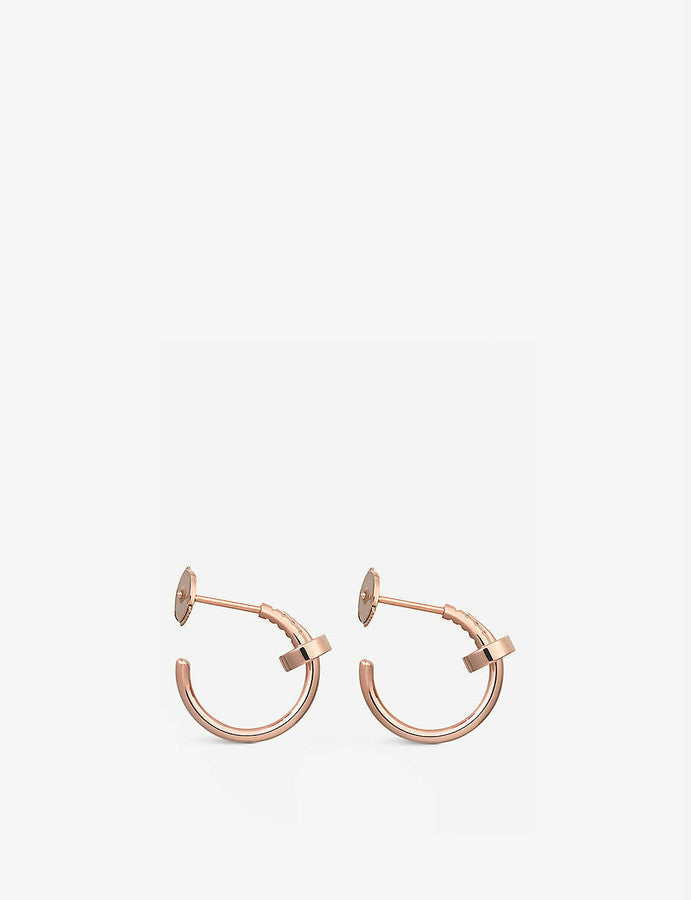 [Riva Jewelry ]JUSTE EARRINGS PINK GOLD