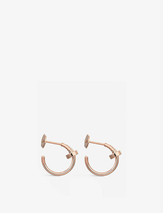 [Riva Jewelry ]JUSTE EARRINGS PINK GOLD