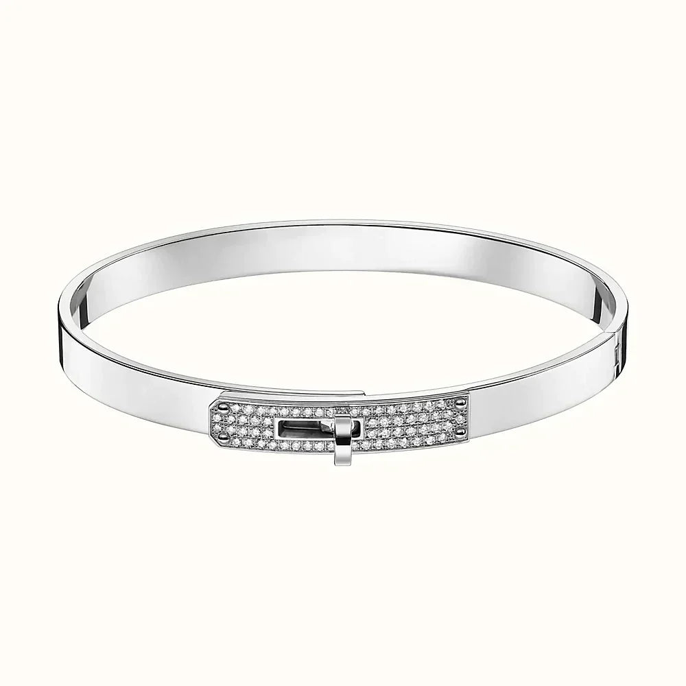 [Riva Jewelry]KELLY SILBER DIAMANT ARMREIF