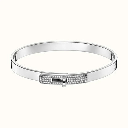 [Riva Jewelry]KELLY SILBER DIAMANT ARMREIF