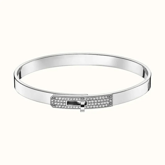 [Riva Jewelry]KELLY SILBER DIAMANT ARMREIF