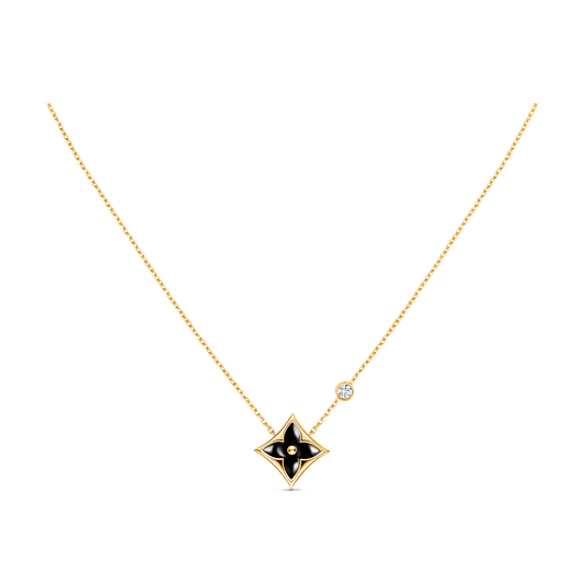 [Riva Jewelry]STAR BLACK MOP HALSKETTE