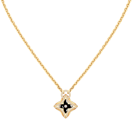 [Riva Schmuck] STERNENANHÄNGER ROSÉGOLD DIAMANT HALSKETTE