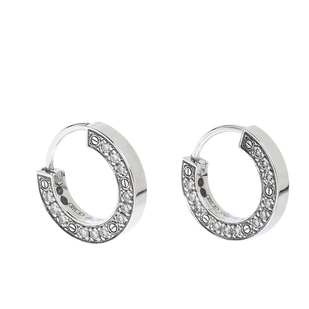 [Riva Jewelry ]LOVE DIAMOND EARRINGS