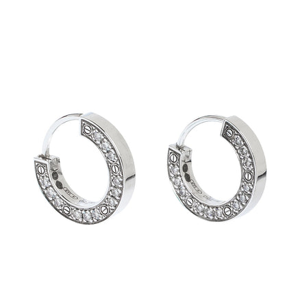[Riva Jewelry ]LOVE DIAMOND EARRINGS
