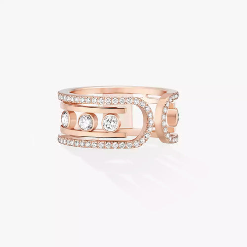 [Riva Jewelry]オープンムーブ 10ダイヤモンドパヴェリング