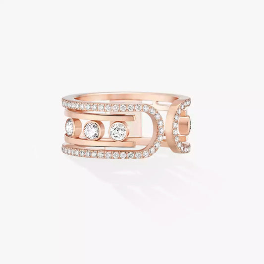 [Riva Schmuck]OPEN MOVE 10-DIAMANT-PAVÉ-RING