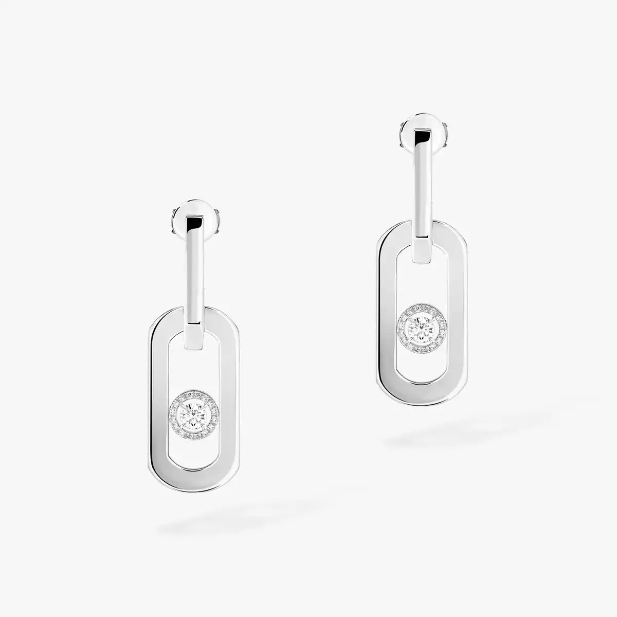 [Riva Jewelry]SO MOVE XL ダイヤモンド フープイヤリング