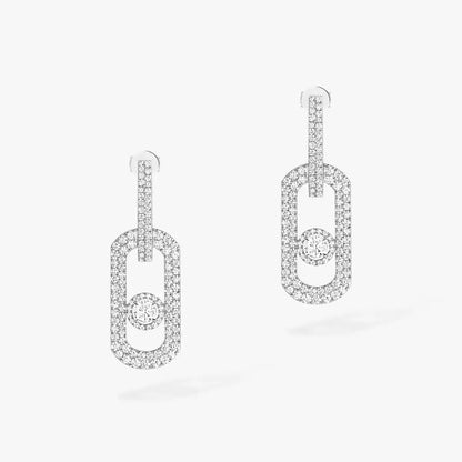 [Riva Jewelry]SO MOVE XL FULL-PAVÉ DIAMANT-ANHÄNGER-OHRRINGE