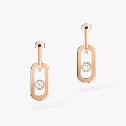 [Riva Jewelry]SO MOVE XL ダイヤモンド フープイヤリング