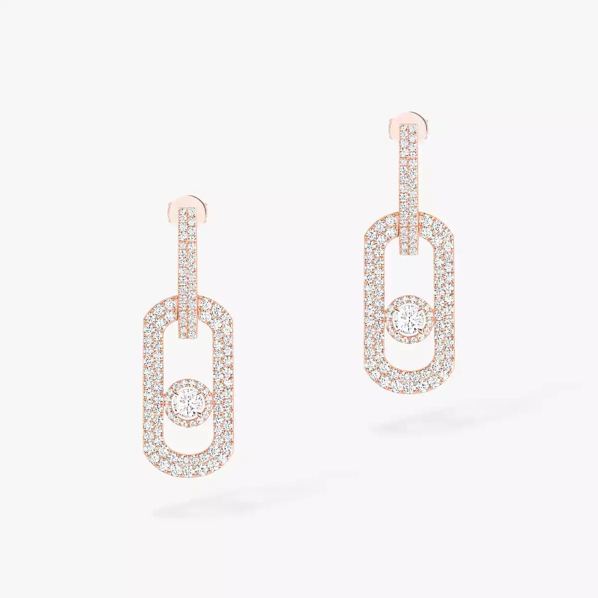 [Riva Jewelry]SO MOVE XL FULL-PAVÉ DIAMANT-ANHÄNGER-OHRRINGE