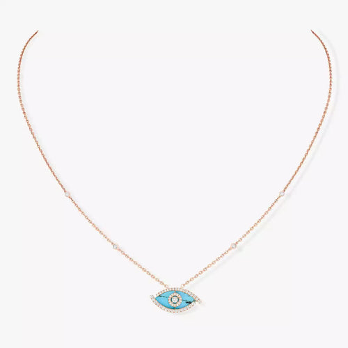[Riva Jewelry]LUCKY EYE DIAMOND NECKLACE