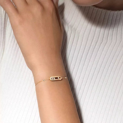[Riva Jewelry]BABY MOVE DIAMOND BRACELET