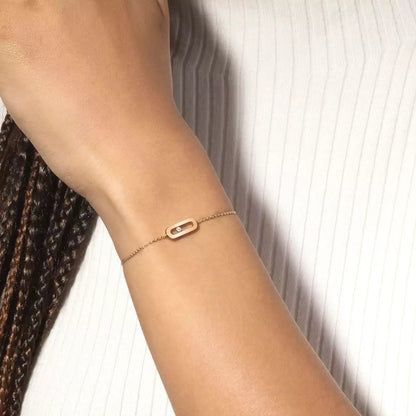 [Riva Jewelry]MOVE UNO SINGLE DIAMOND BRACELET