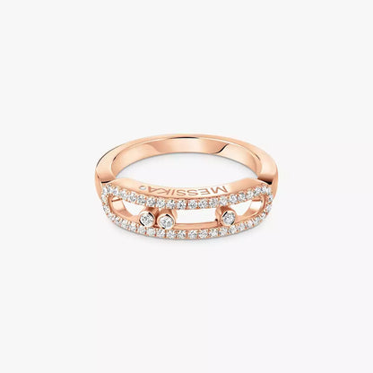 [Riva Jewelry]BABY MOVE PAVÉ DIAMOND RING