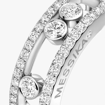 [Riva Jewelry]ベビー ムーブ パヴェ ダイヤモンド リング